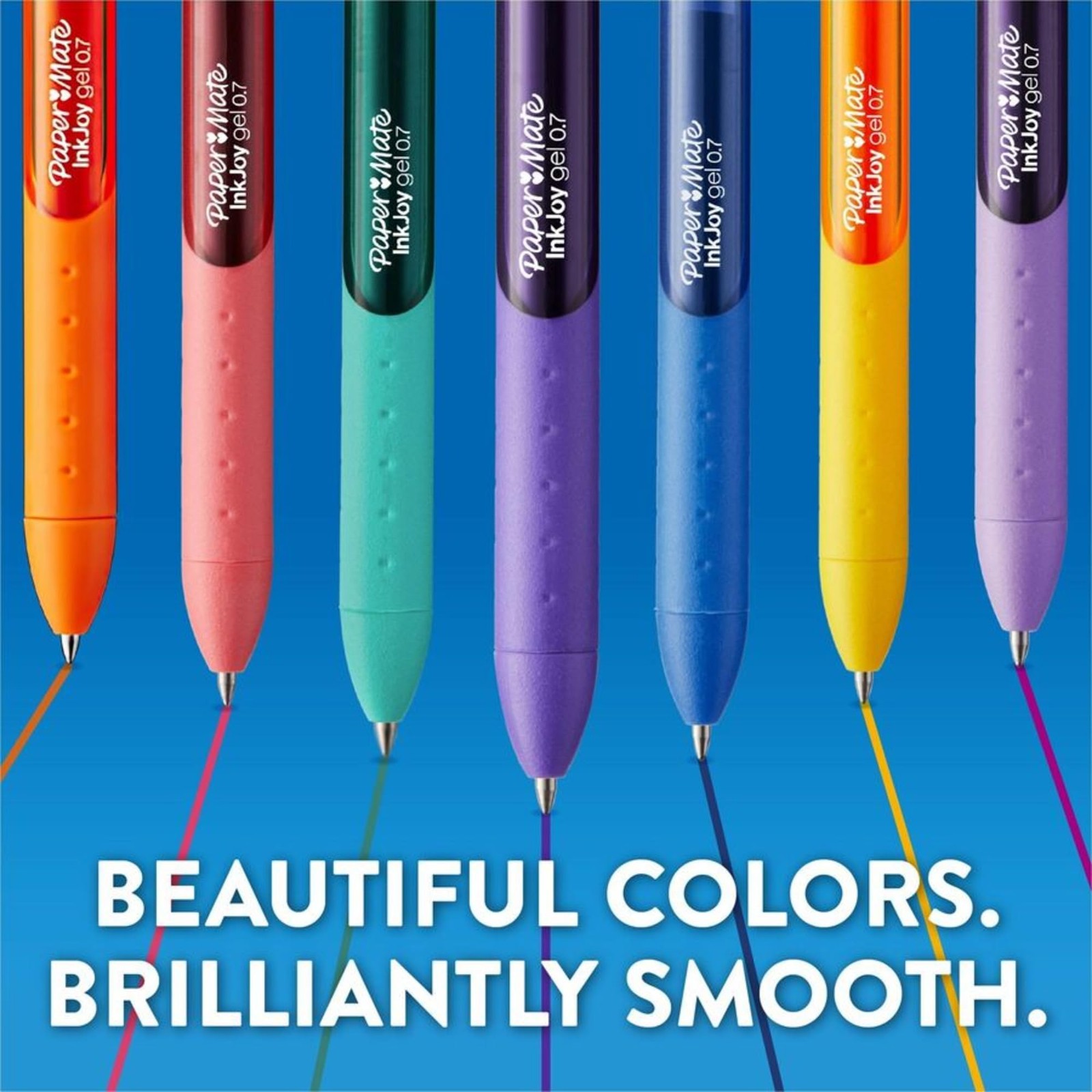 Paper Mate InkJoy Gel Pens, Medium Point, 0.7 1 Count (Pack of 4), Assorted
