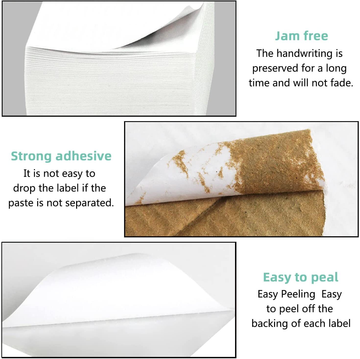 4 x 6 Thermal Shipping Paper Roll of 500 Labels Self-adhesive Mailing for Rollo