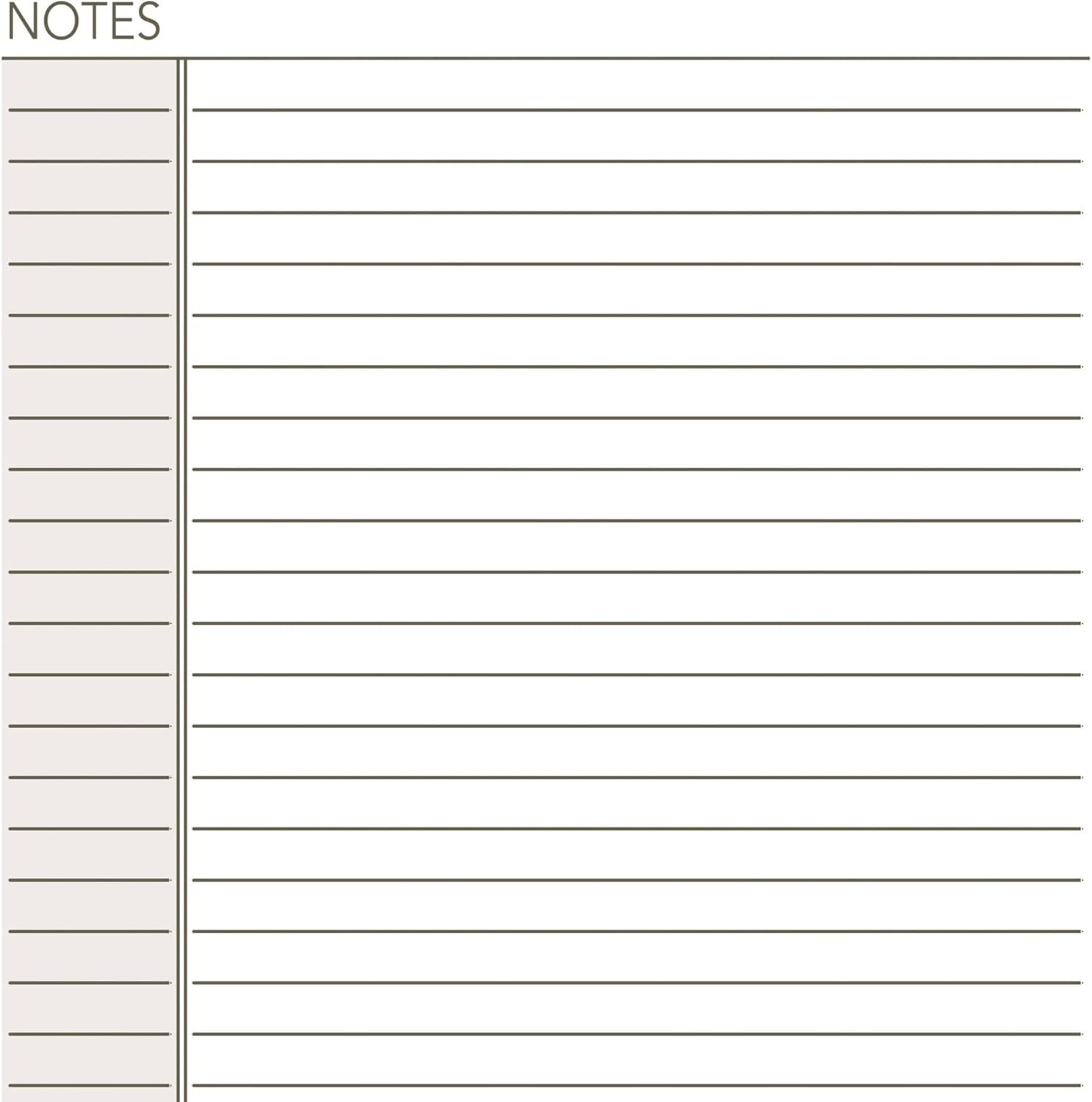 Day Runner Notes Pages, 87228 DAY-TIMER, Refill, Loose-Leaf , Undated, for Plann