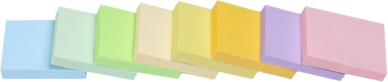 Assorted Light Color Sticky Notes 1.5×2 Inches – 48 Pads, Ideal for Reminders