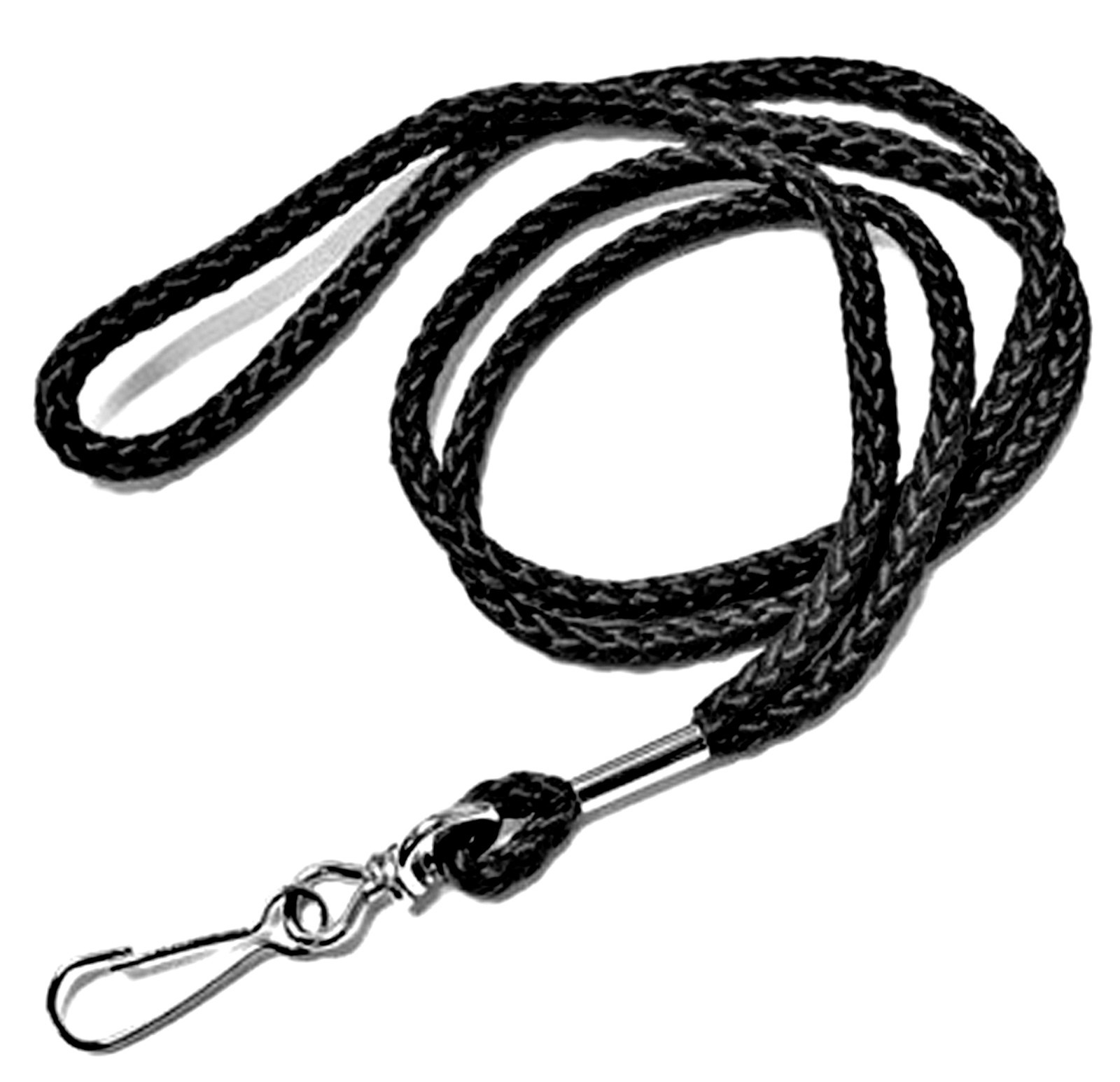 LANYARD – PACK 50 pieces ROPE ROUND NECK LANYARD ID WITH SWIVEL J HOOK
