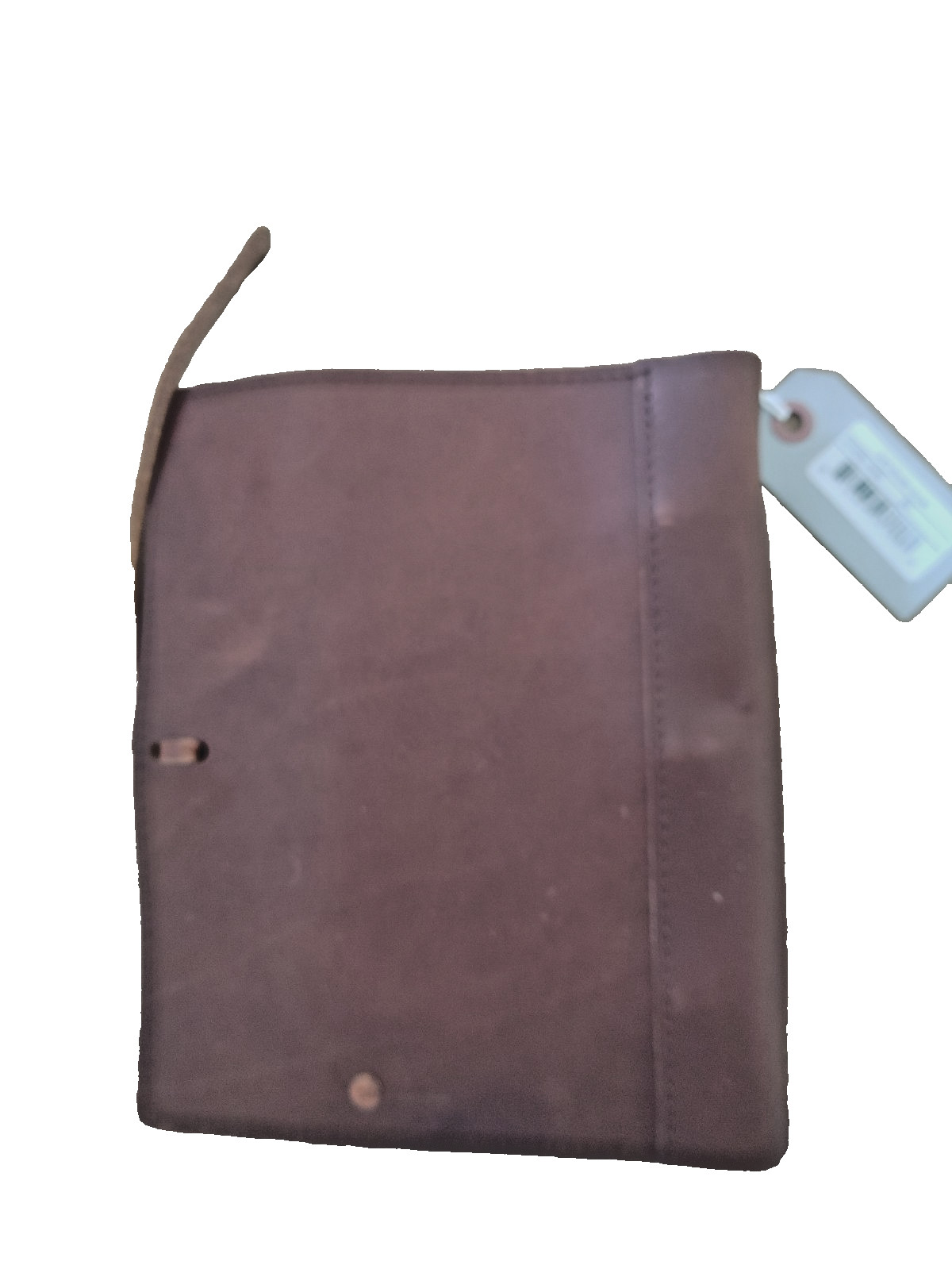 New With Tag Soft Leather 3-Ring Binder-Great Gift or Back to School Made in USA