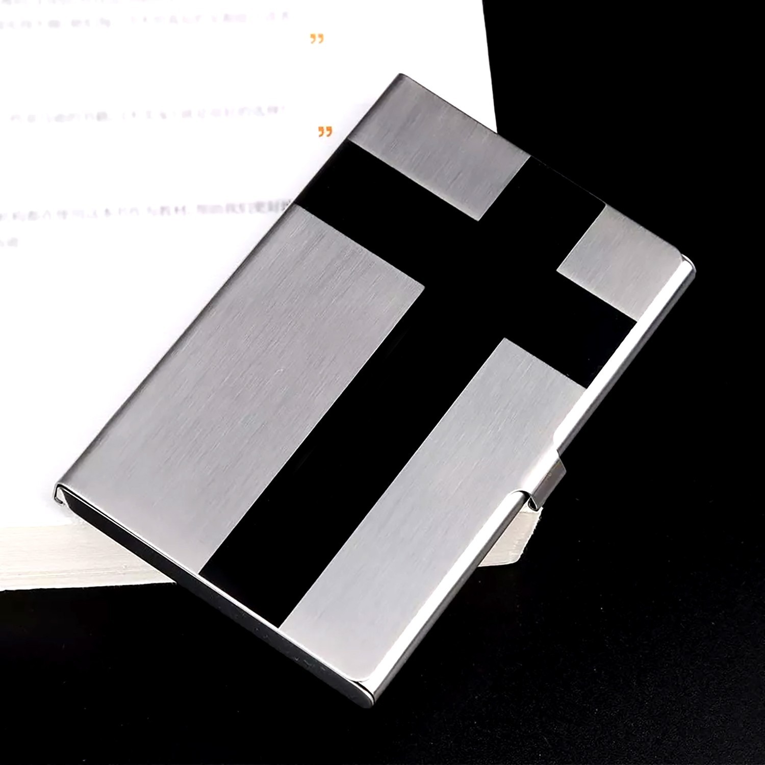 Pocket Business Card Case Name Credit ID Metal Box Keeper Holder Stainless Steel