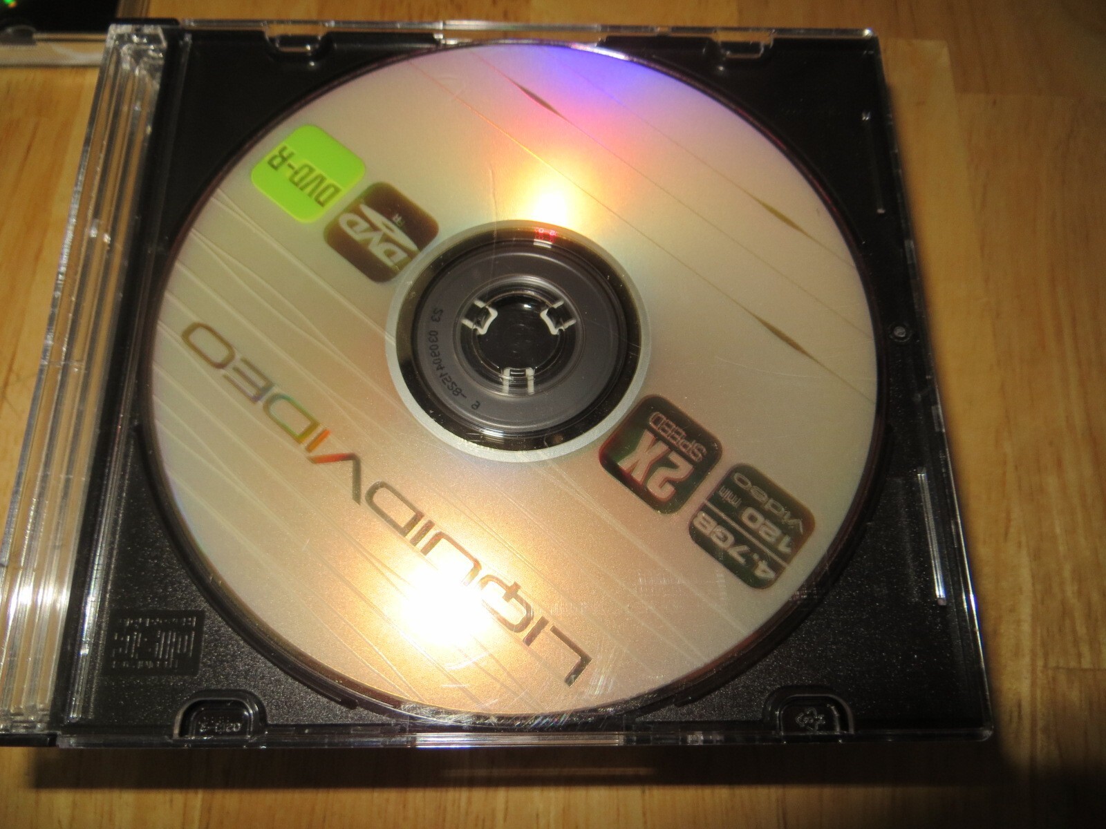 8 Pack LiquidVideo 120min/4.7GB DVD-R with Slim Jewel Cases