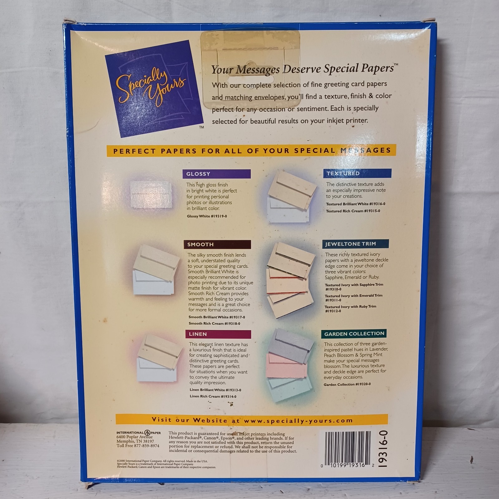 NEW Specially Yours Greeting Card Inkjet Paper Pack of 12 Cards & Envelopes