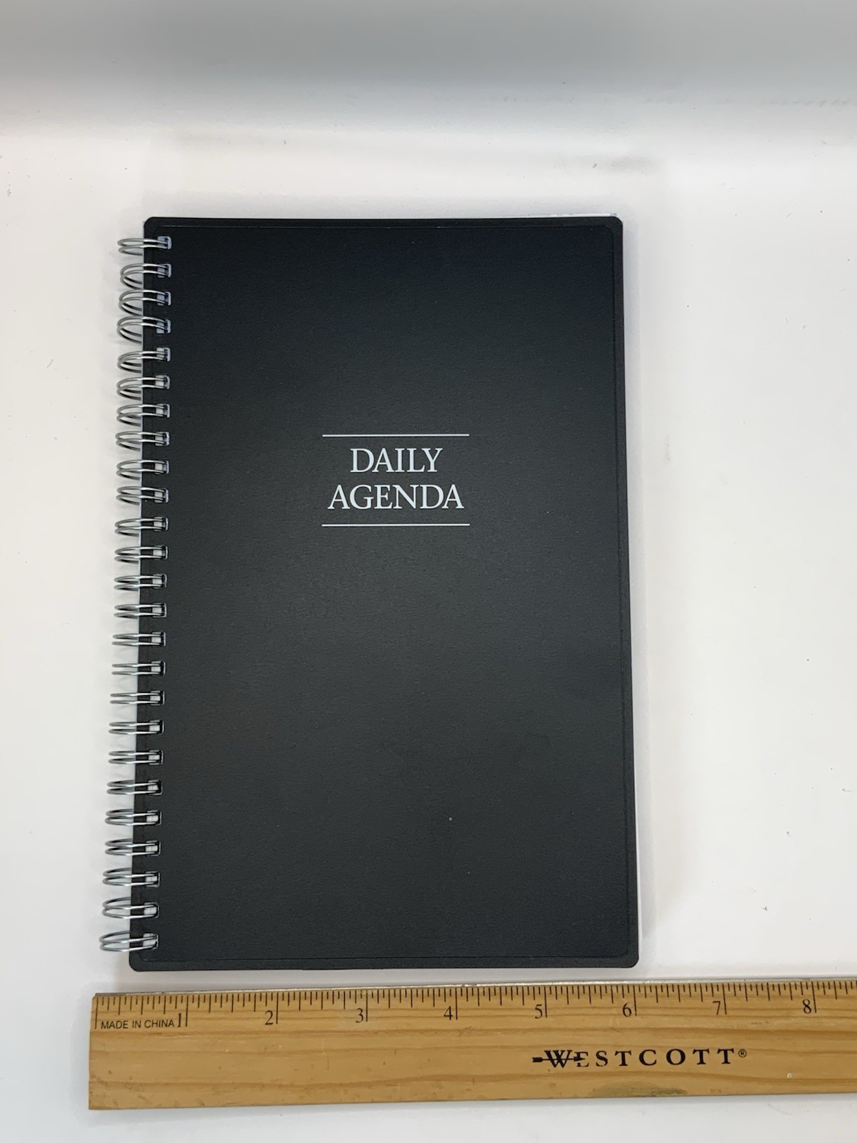 Blue Sky 113565 Perpetual Daily Planner 8.5×5.5 Black Cover