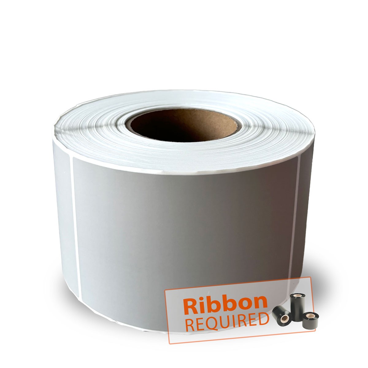Thermal Transfer Paper Label/IndustrialGrade 4″ x 6″, Perforated, 3″Core, 8″ OD,