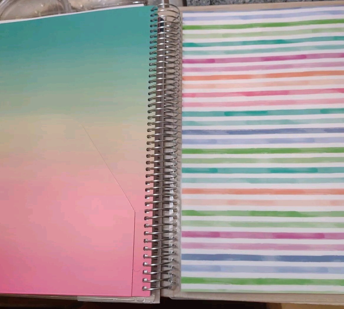Global Printed Products Undated Teacher Planner 52 Weeks w/Stickers