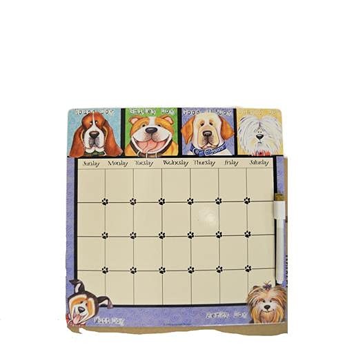 Blondee’s Dry Erase Wall Calendar – Blank Undated Reusable 1 month Calendar -1