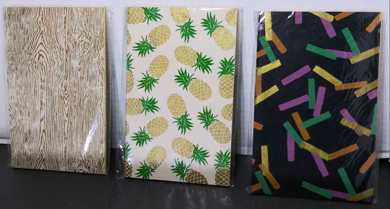 New Lot of 3 Small Lokta Paper Notebooks Handcrafted in Nepal Women Co-operative