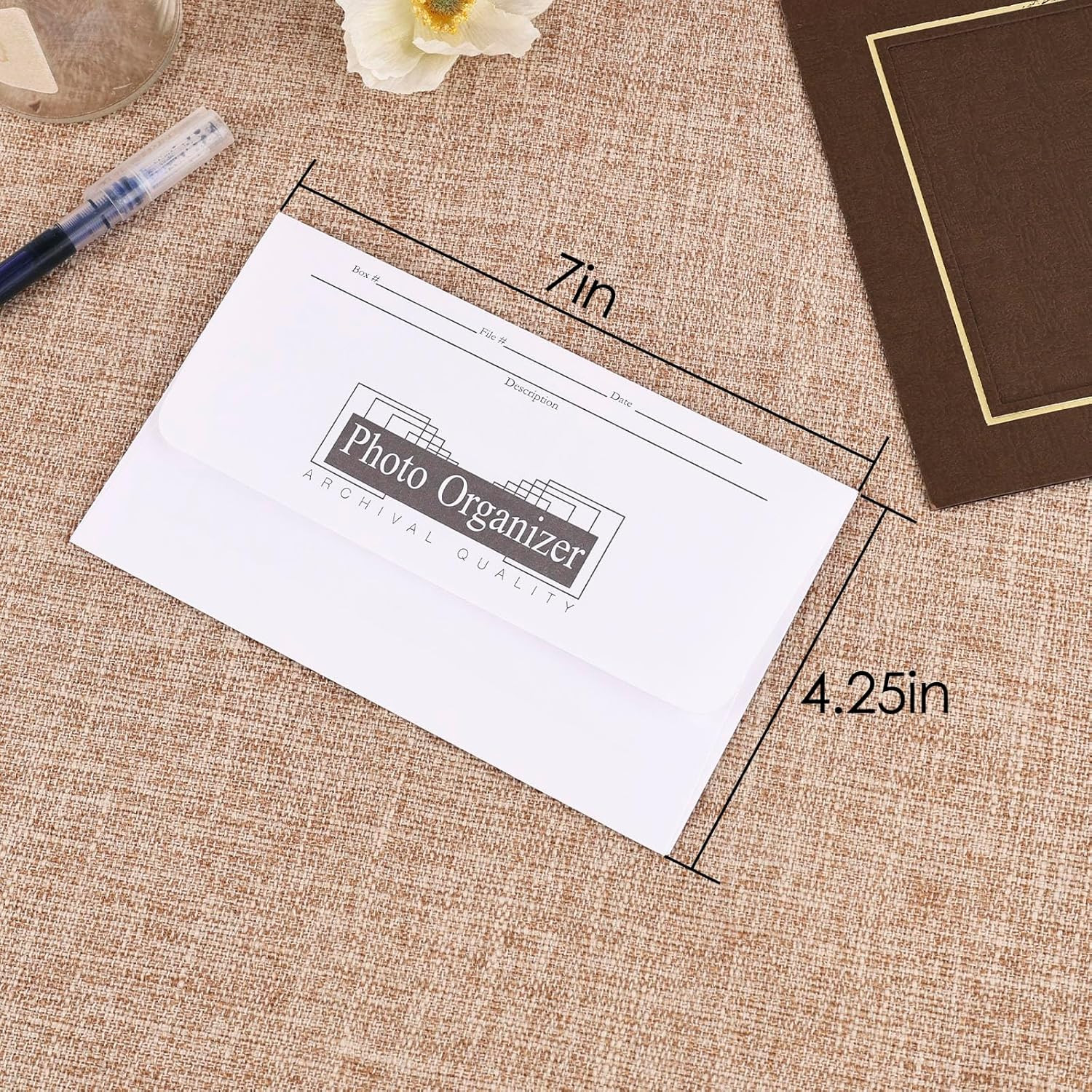 Photo File Envelopes 4X6 Inch 25/Pk