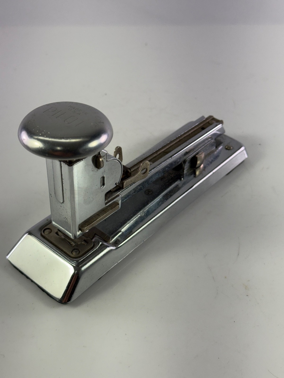 Vintage Pilot Stapler Ace Fastener Corp Chicago Illinois Model 402