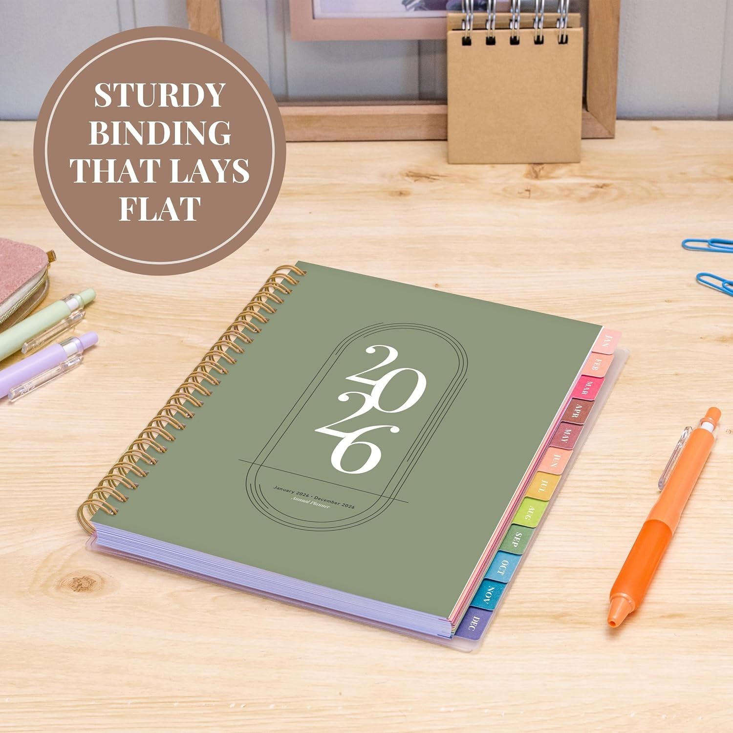 Rileys 2026 Planner, Agenda Planner With Weekly And Monthly View, Daily Agend…
