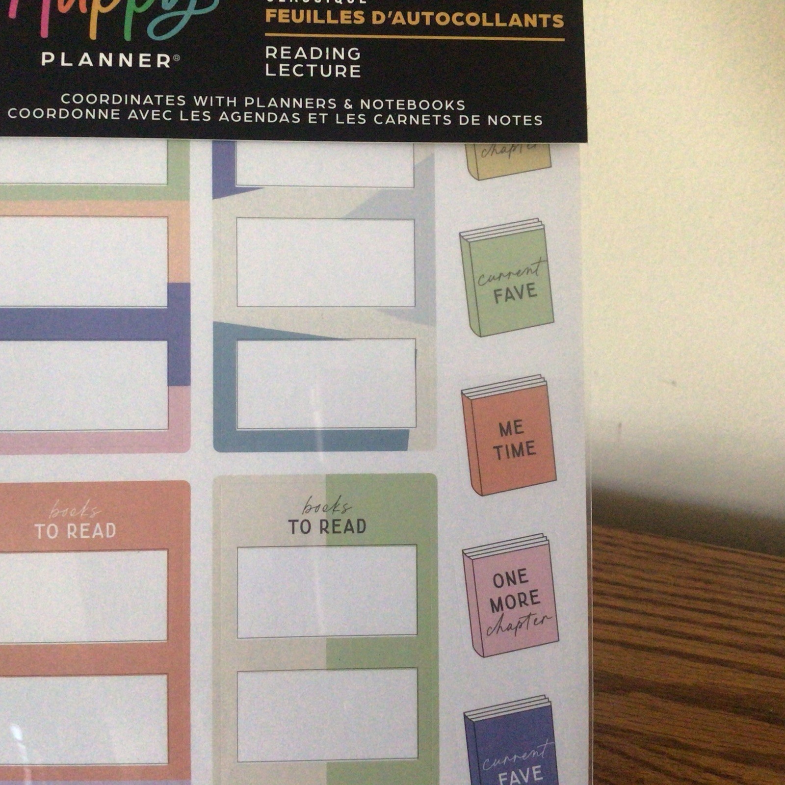 *Brand New* The Happy Planner Sticker Book*Reading* 651 Pcs.