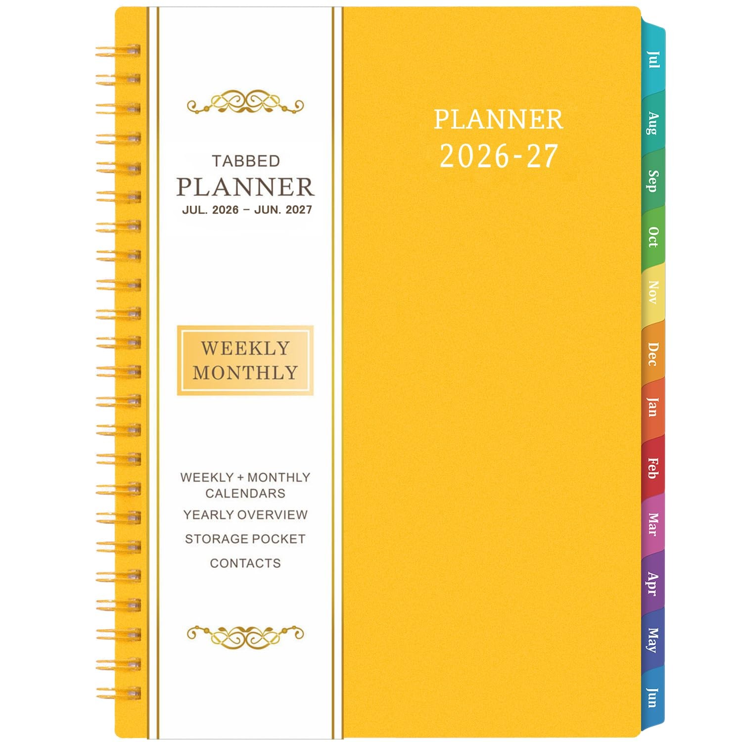 Planner 2026-2027 – Academic Planner 2026-2027, Jul 2026 – Jun 2026, 6.25″ × …