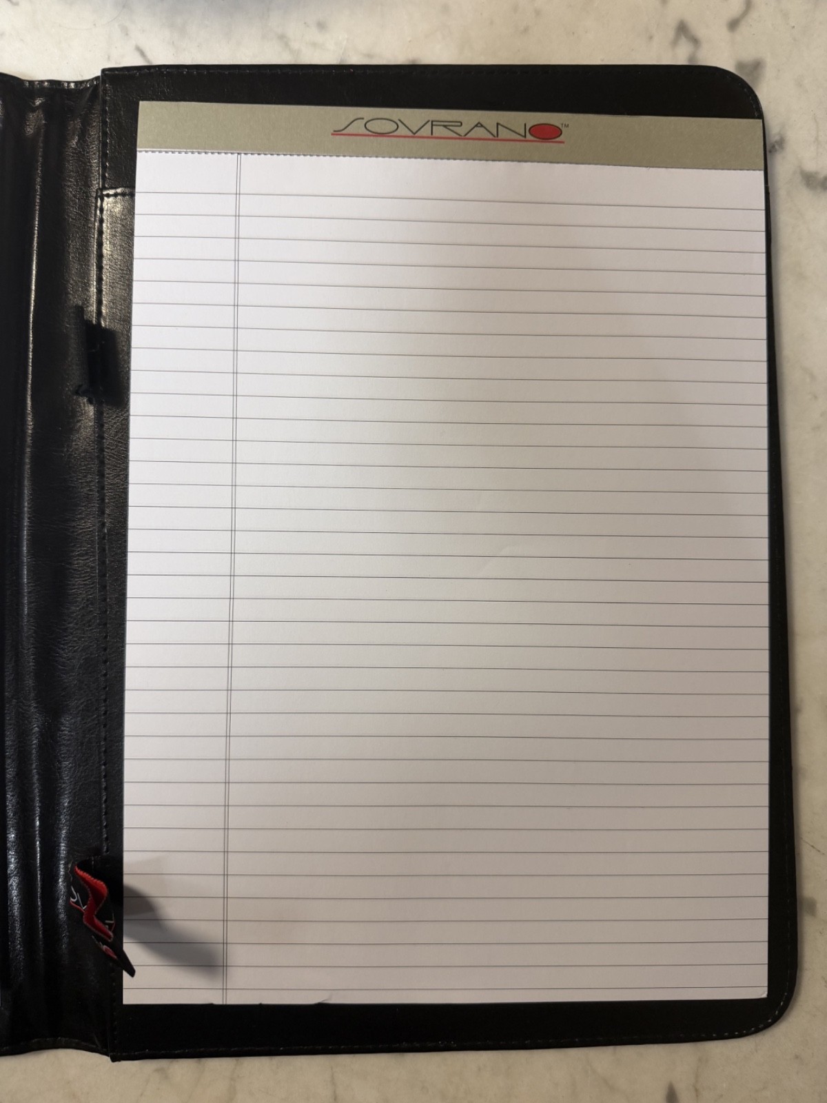 Luxury Black Executive Portfolio Resume Folder 13 ” x 9.25 ” FREE SHIPPING USA
