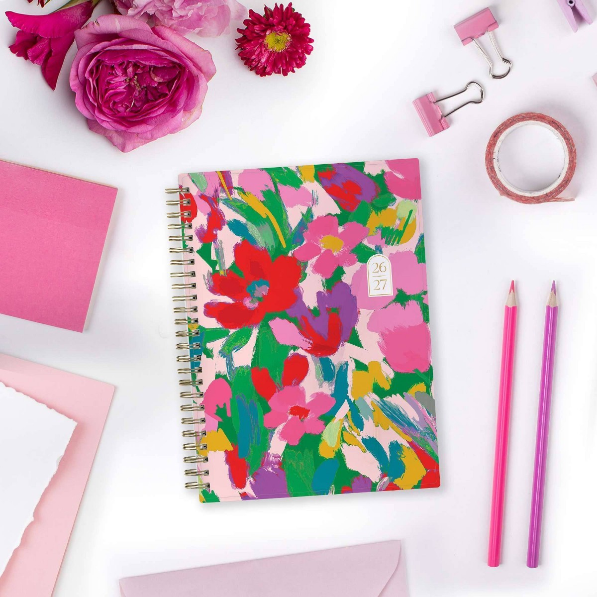 Rhi James for Blue Sky Weekly/Monthly Planner Notes Wirebound 5.875″x8.625″