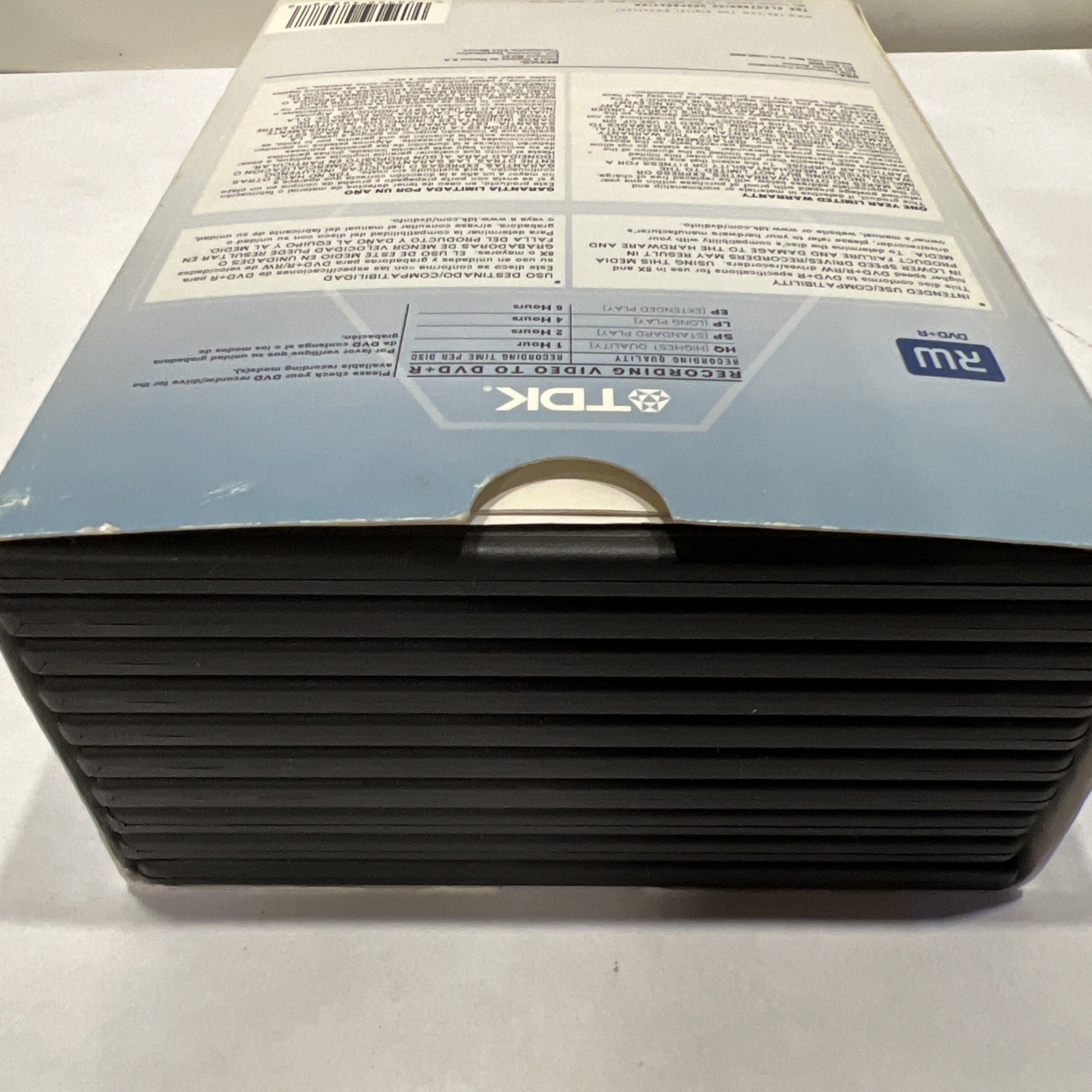 BRAND NEW–10 PACK TDK DVD-R Recordable Blank Discs *Up to 6 HRS Each*