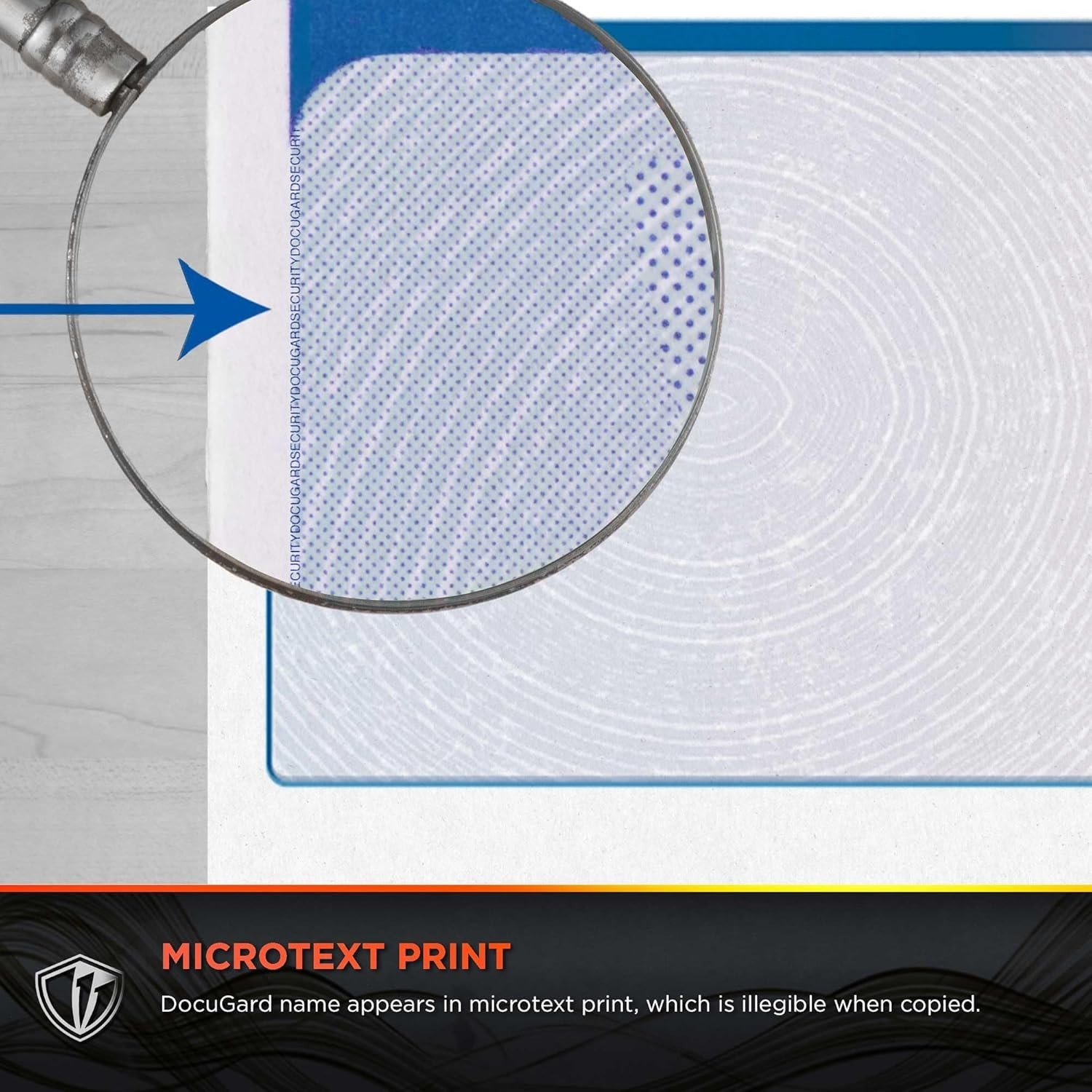 Blue Red Galaxy Check Paper 13 Security Features Compatible with Laser Inkjet