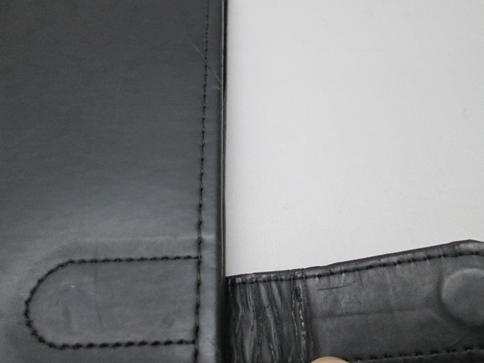 Black Portfolio Folder Organizer Planner Notepad 8.5″x11″ Legal Pad Folio