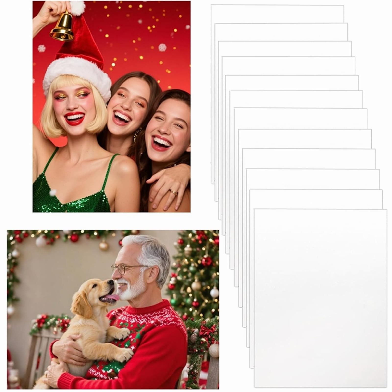 Gootd 12Pcs Sublimation Metal Photo Blanks – Permanent Photo Posters
