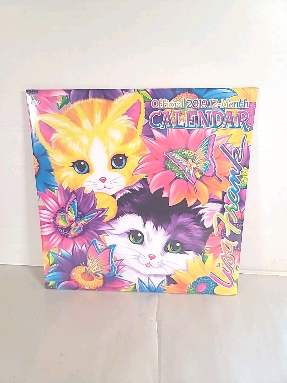 NEW Sealed Lisa Frank New 2019 Calendar 12 Month Wall Hanging Year