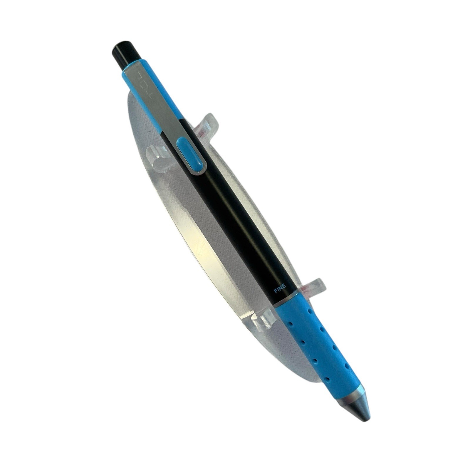 TUL Gel Pen RT BLACK/SKY BLUE- BARREL LIMITED EDITION Sky Blue Ink Needle Point
