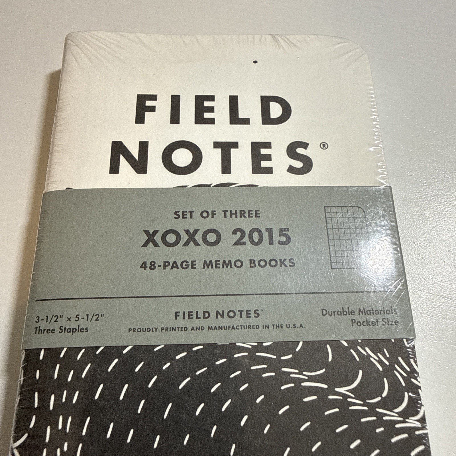 Sealed XOXO festival Field Notes, 2015