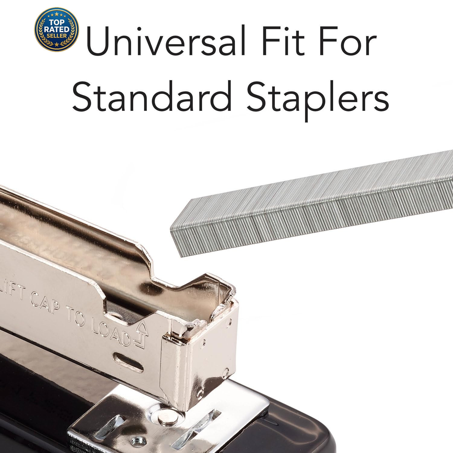 1/4 Inch Full Strip Staples 5 000 Count Standard Office Stapler Refills