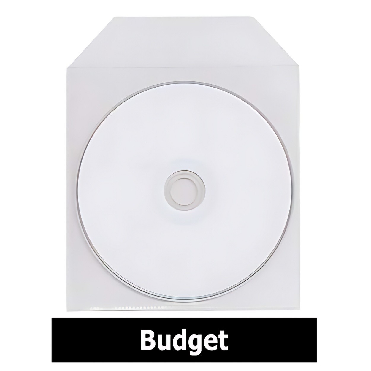200 CPP Clear Plastic Sleeve with Flap Budget **1-3 DAYS