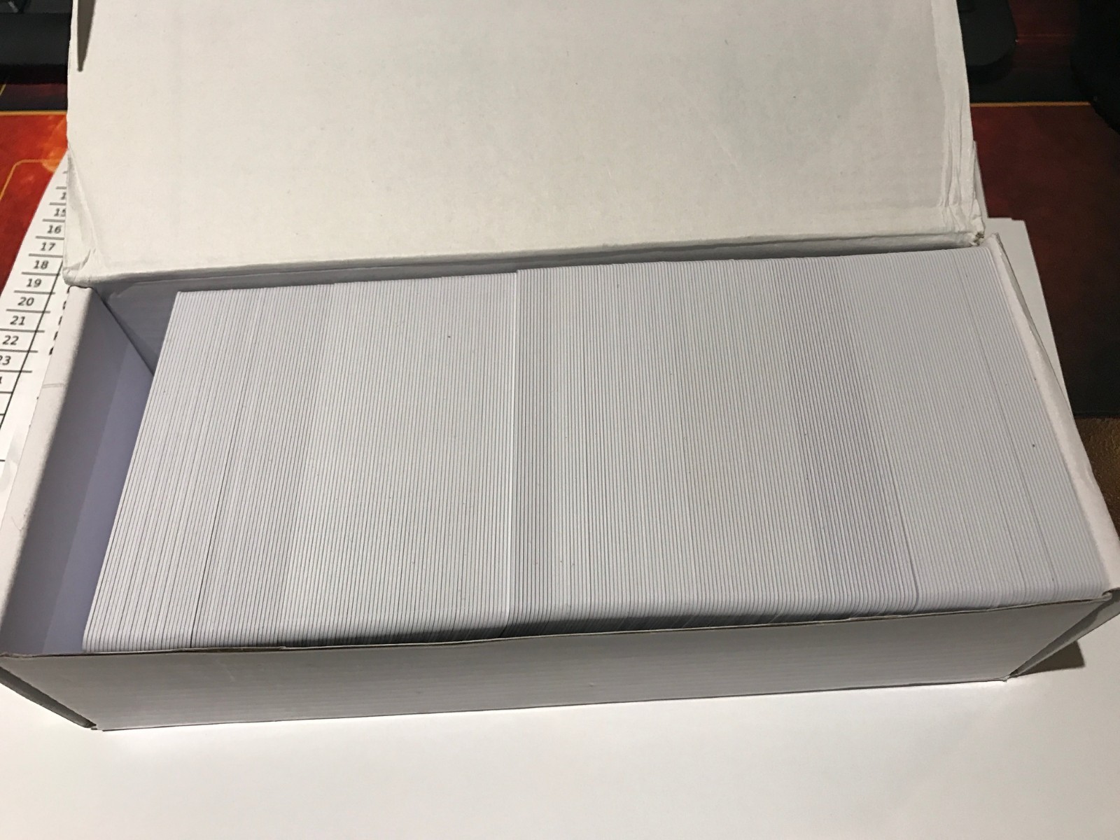 230 x CR80 .30 Mil Graphic Quality Blank White PVC Credit Card ID PRINTER