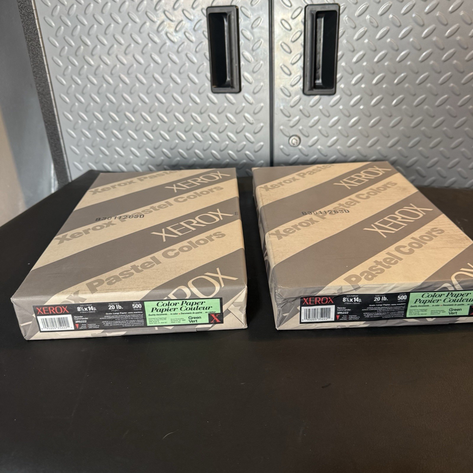 Xerox Color 20 lb 1000 sheets printer paper Green – 2 Packs – (8.5” x 14”)
