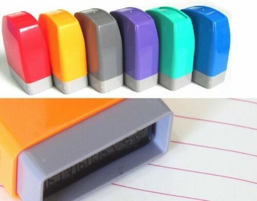 Office Self Inked Rubber Stamps Office Stamp Praise Copy Received Paid Urgent