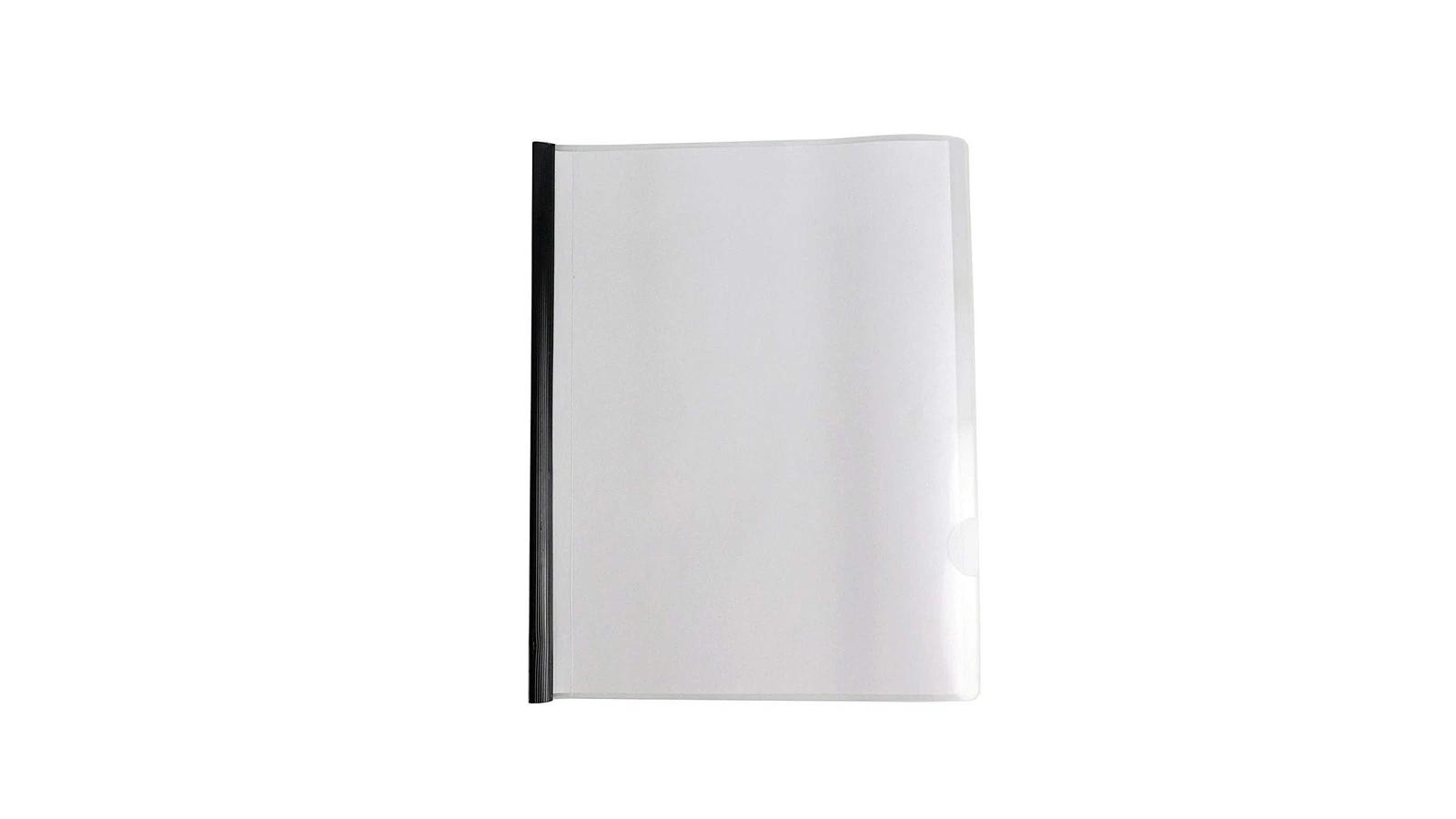 10 Pack Clear Report Covers with Sliding Bar for Presentation Folders Document |