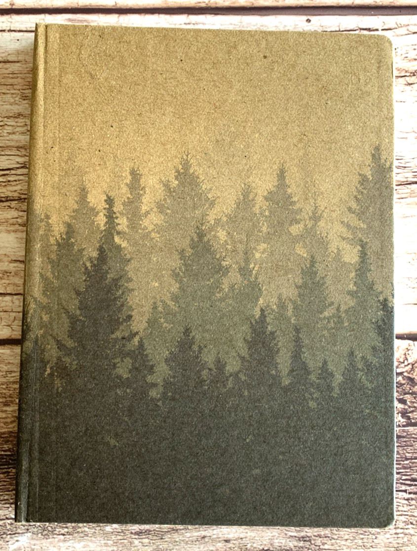 Rustic Hardcover Journal 192 Lined Pages Wilderness 6″ x 8″ Gift Adventure New