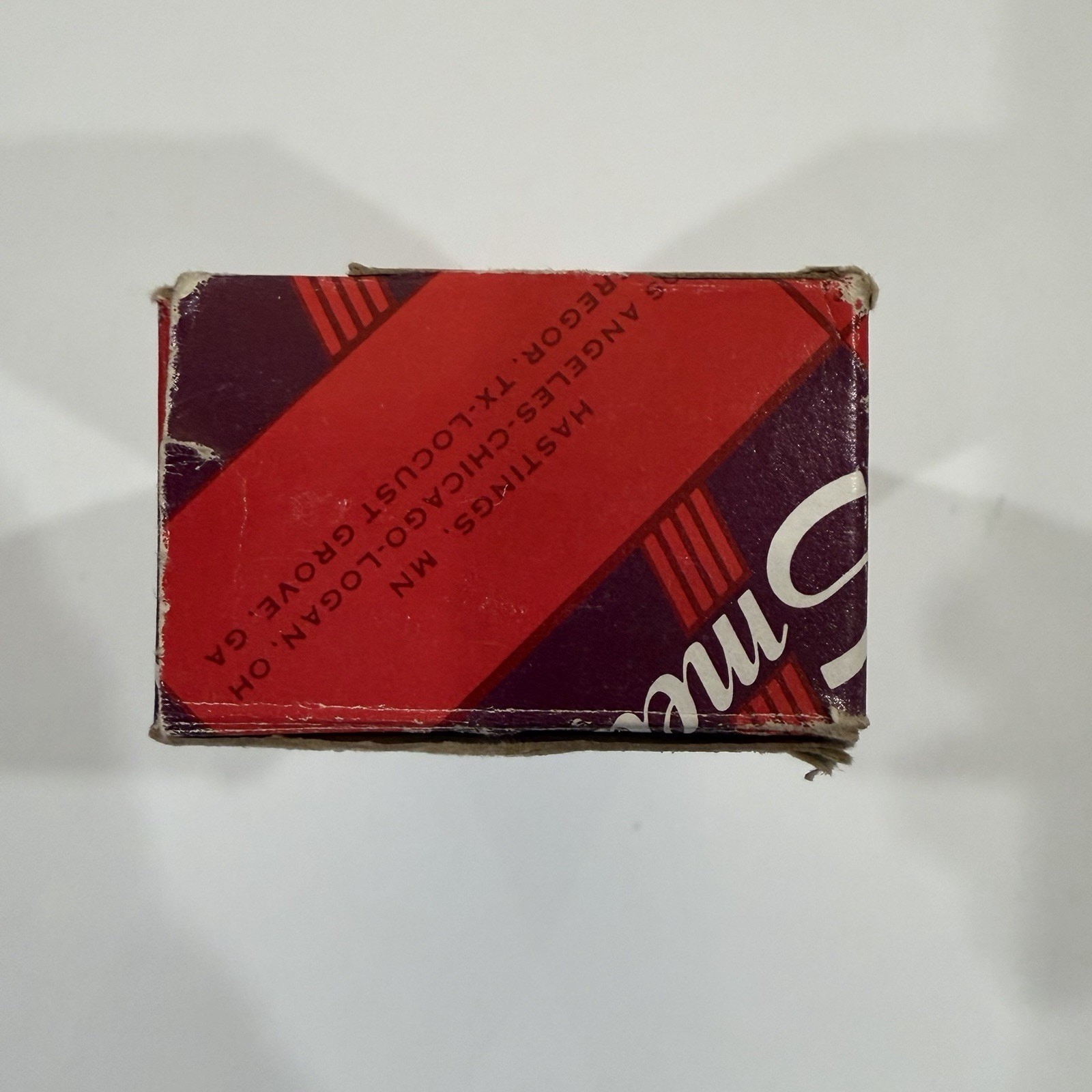 VINTAGE-Smead 5HT 1/5 Cut Metal Folder Label Tabs-Made USA-SET OF 12 in OG Box