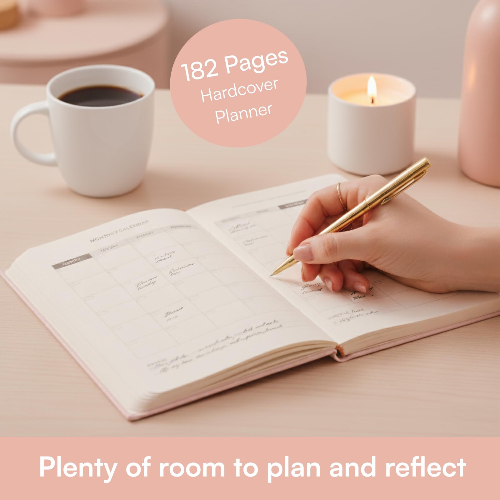 3-Month Productivity & Goal Planner 2026 – Undated Daily Monthly Weekly Plann…