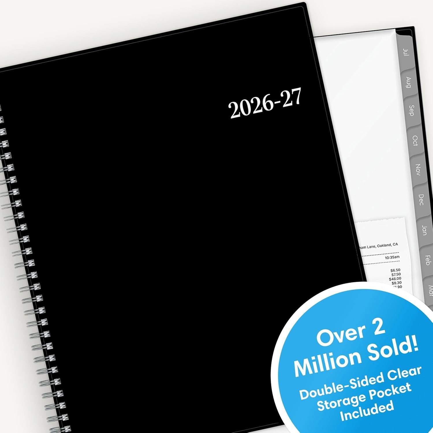 NEW 2026-2027 Weekly and Monthly Academic Year Planner Calendar, July 2026