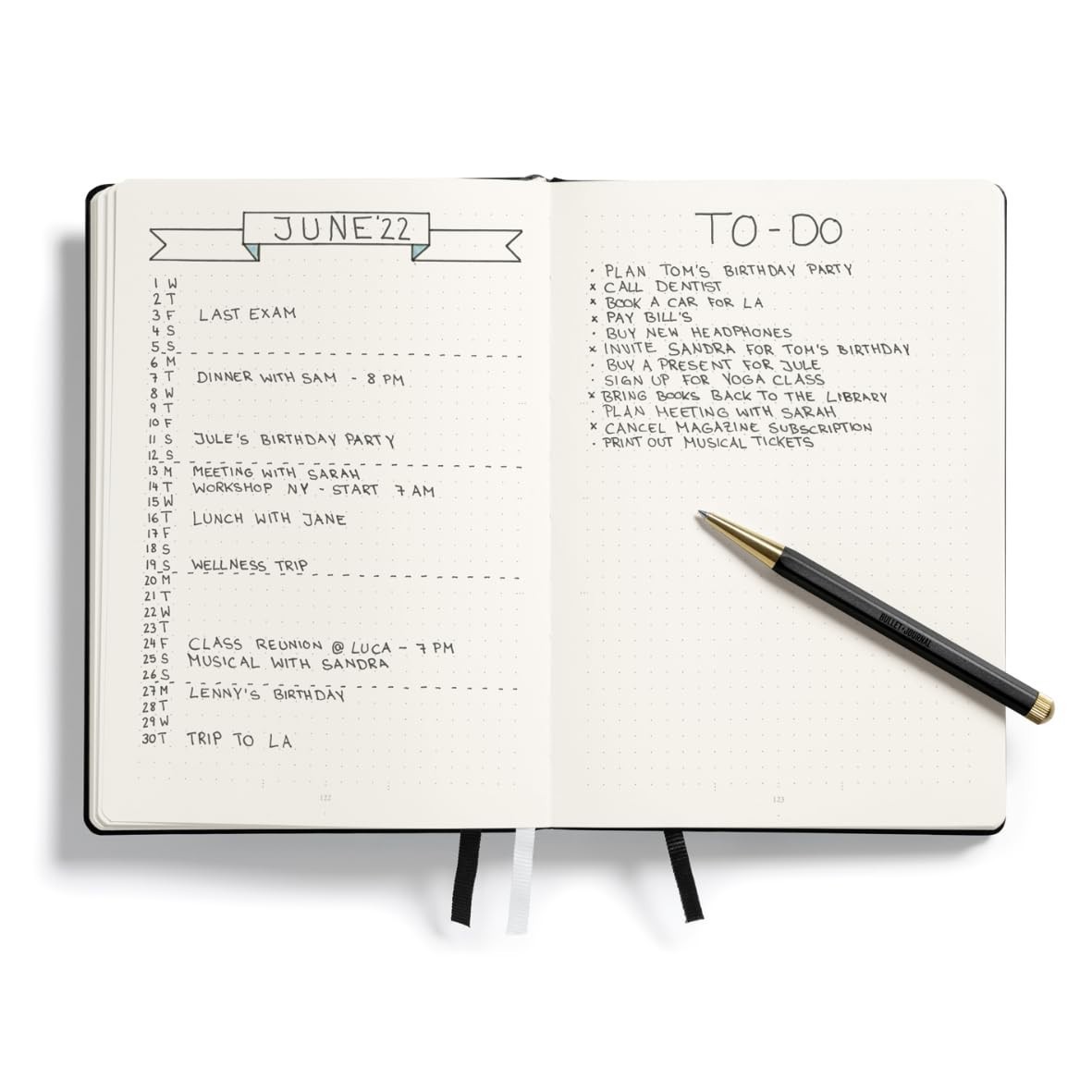 Official Bullet Journal Writing Pen Special Edition Drehgriffel Built for BuJ…