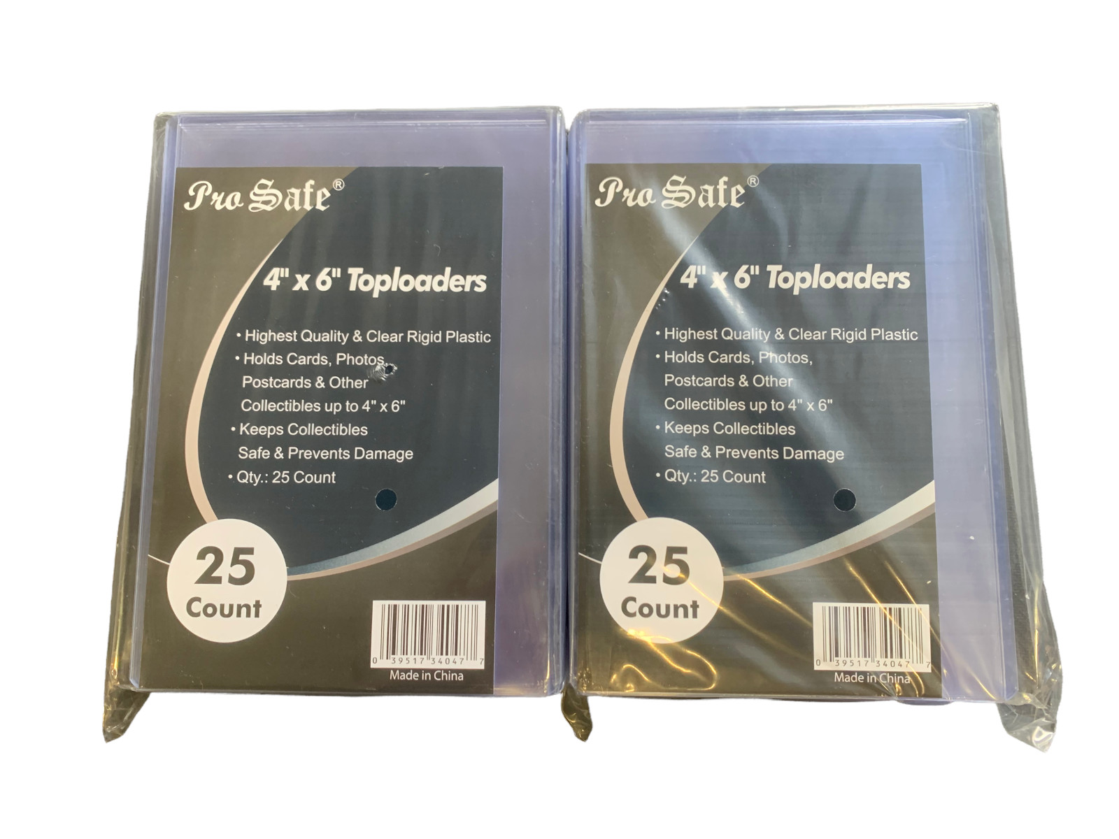 50 4×6 Ultra Premium Pro SAFE Hard Rigid Toploaders Photo Topload Holders – New