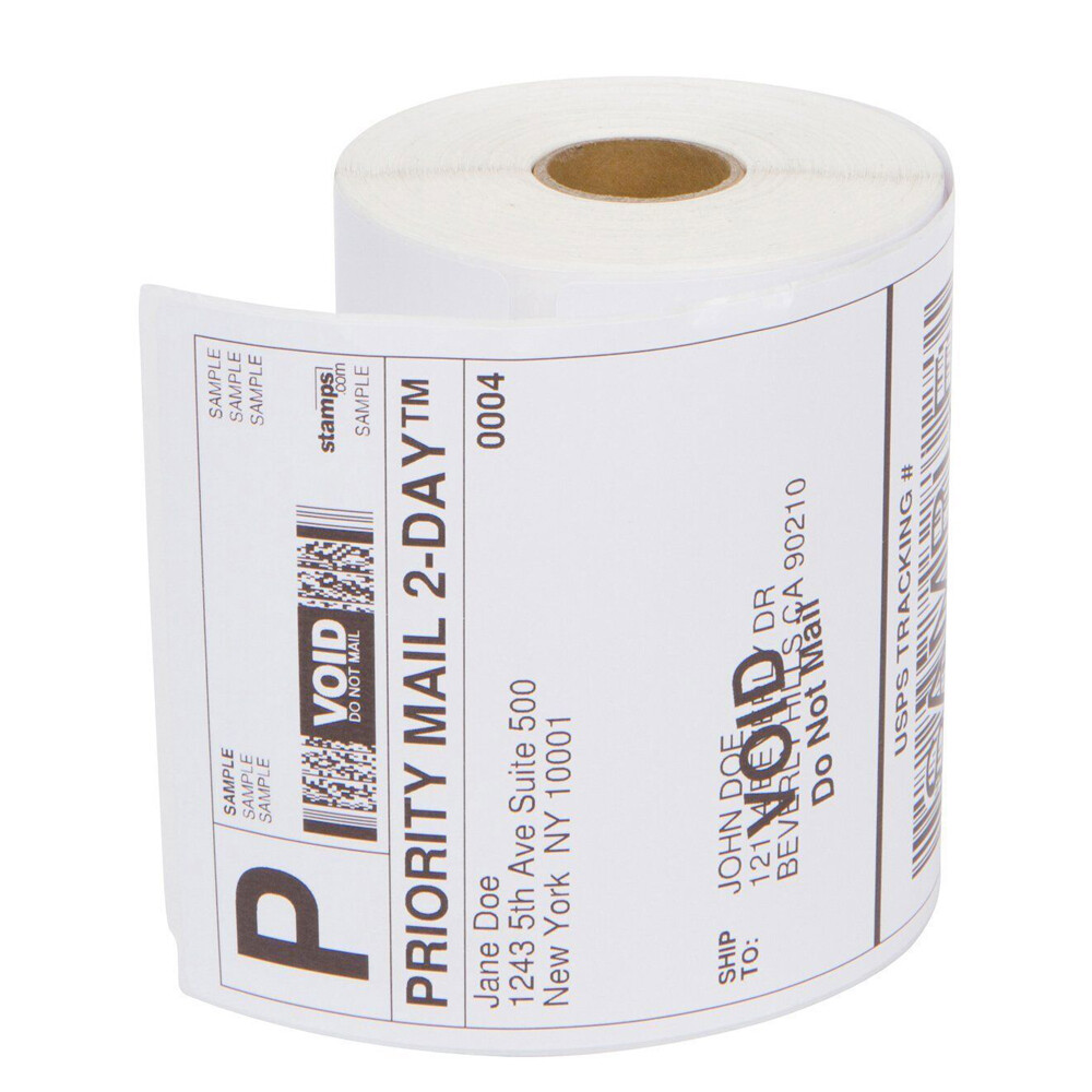 12 Rolls 4″x6″ Thermal Shipping Labels Compatible Dymo 4XL Labelwriter 1744907