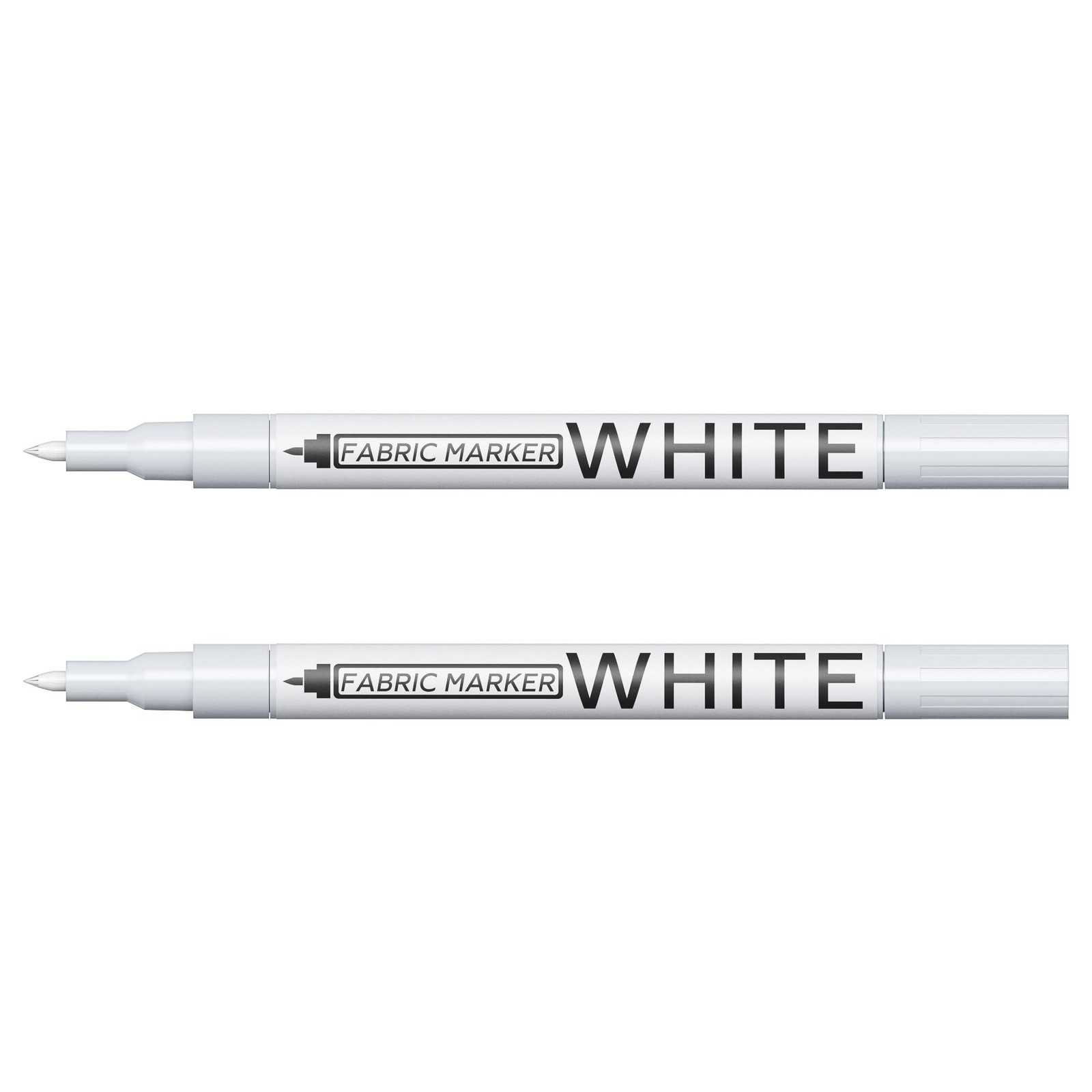 Gain-Art White Fabric Marker Pen, 0.7mm Fine Tip for Stain Cover on Clothes, …