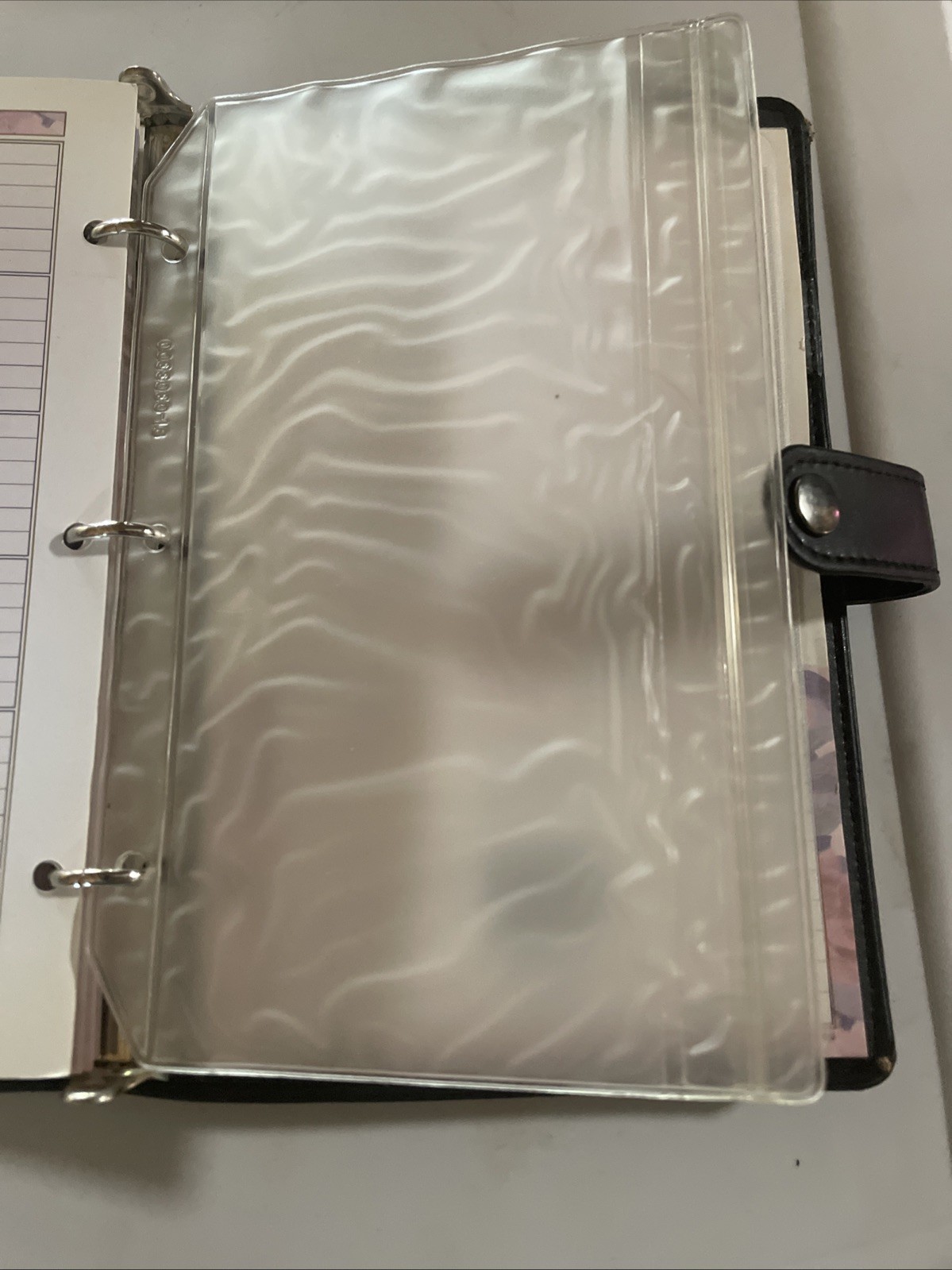 Day Runner Faux Leather Planner Binder Personal Organizer 9.25”x7”