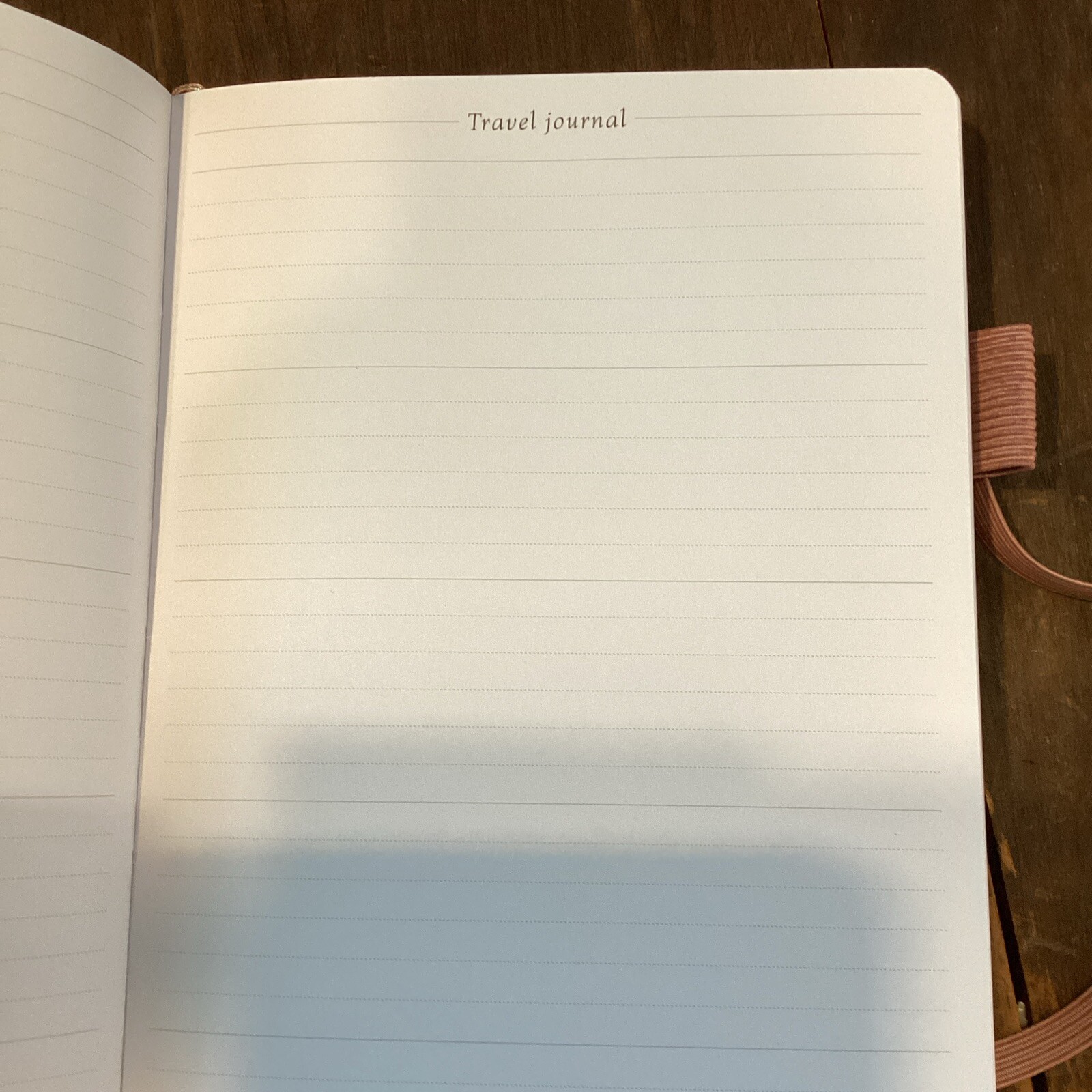 Legend Travel Planner Vacation Itinerary Organizer Journal Pink