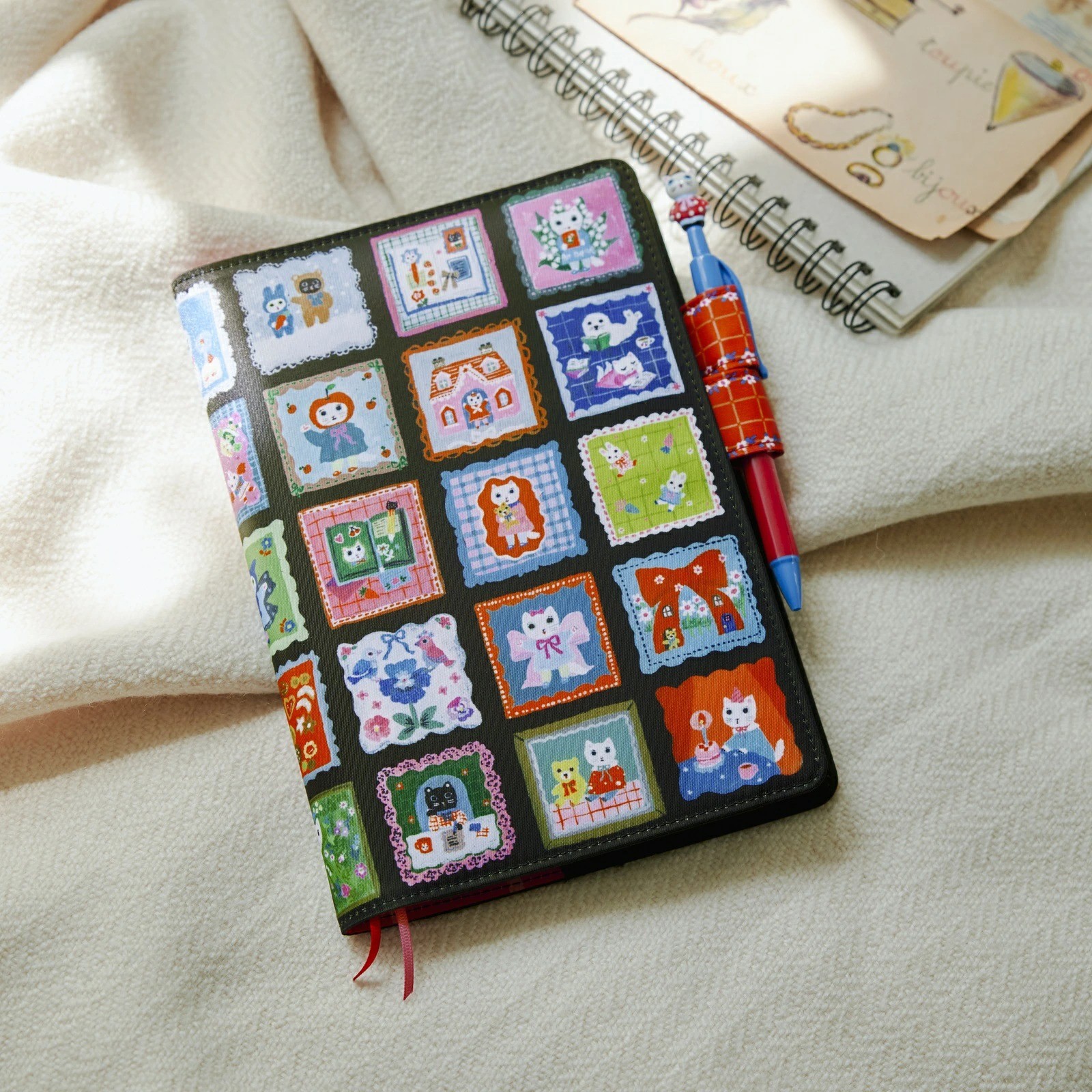 Hobonichi Techo 2026 Cover A5 Yumi Kitagishi White Cat’s Daily Life Japan New
