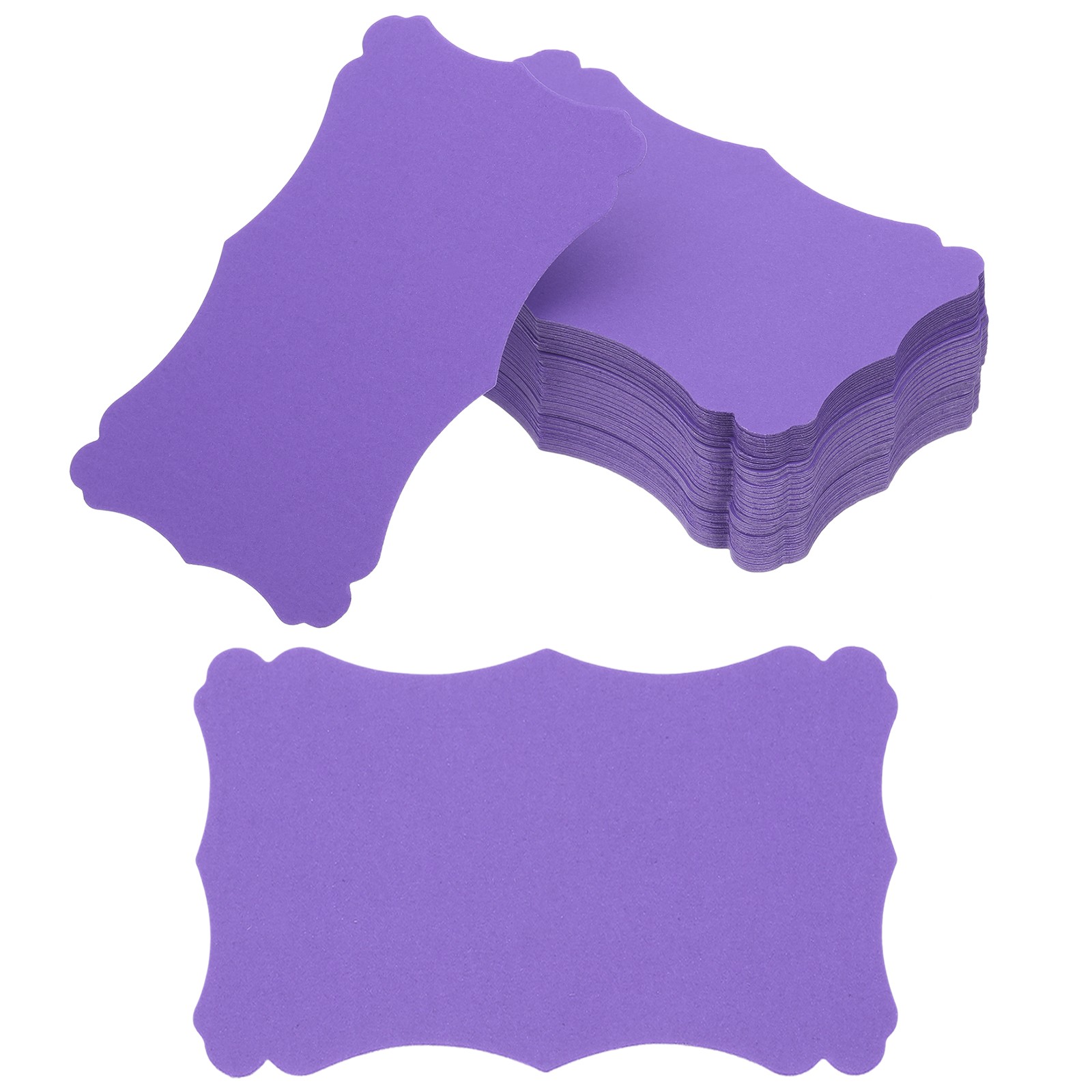 3″x5″ Blank Paper Business Cards 120 Pack Index Flash Cards Purple
