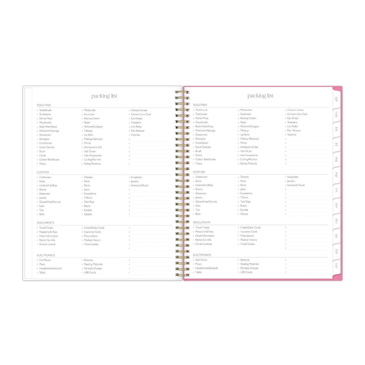 Rhi James for Blue Sky Weekly/Monthly Planner 15 Month Wirebound 8.5″x11″