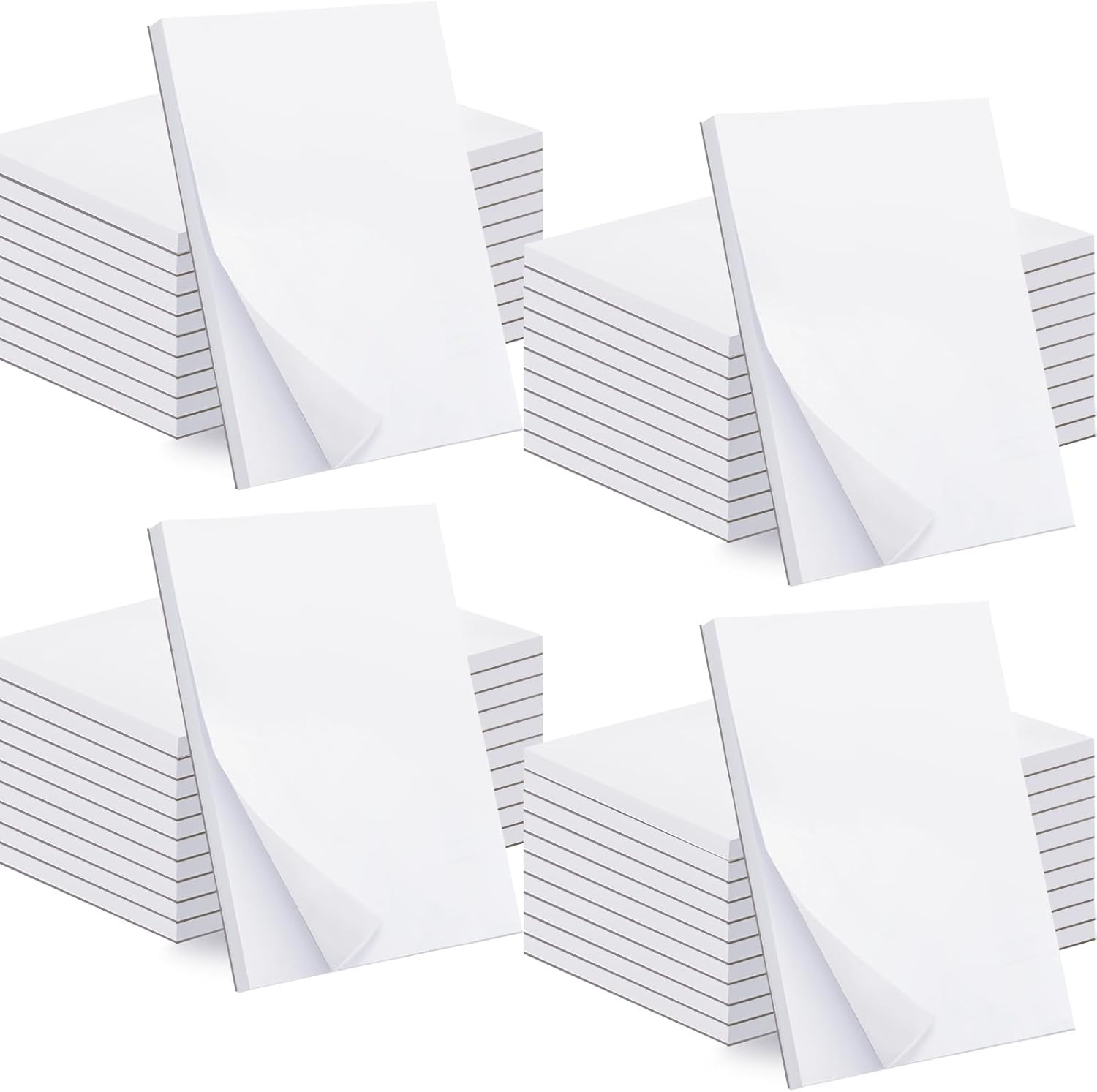 Beieverluck 40 Pack Note Pads 4X6, Small Notepads Memo Pads, 50 Sheets per Note