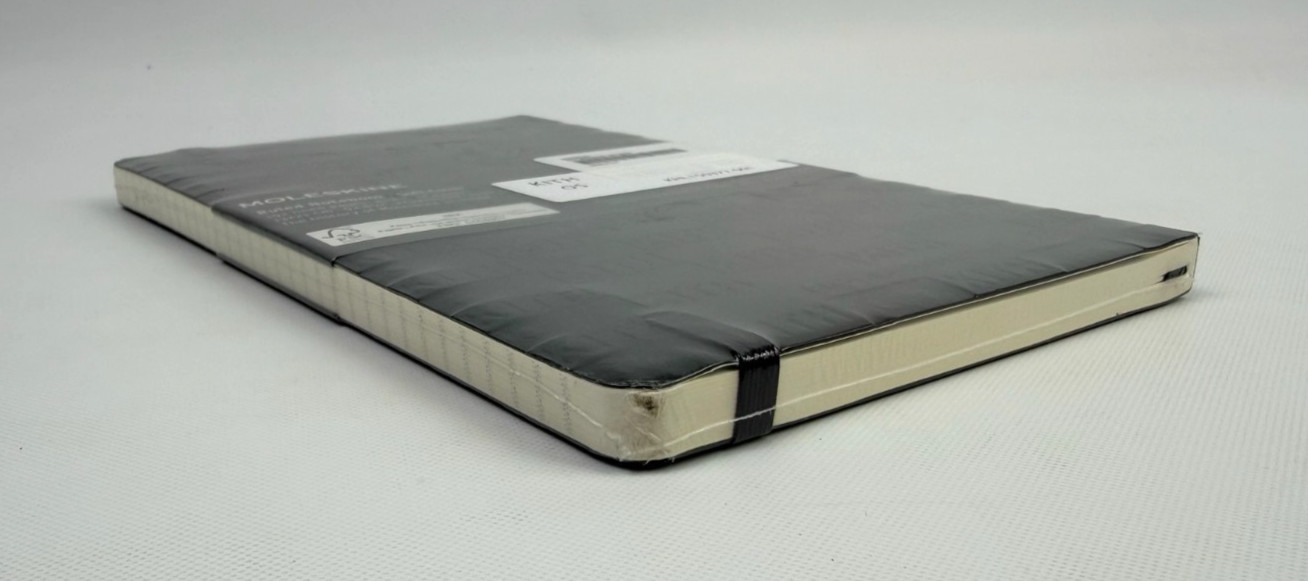 NEW – KITH x Moleskine Monogram Ivory-Colored Lined Acid-Free Notebook 5″x8.25”