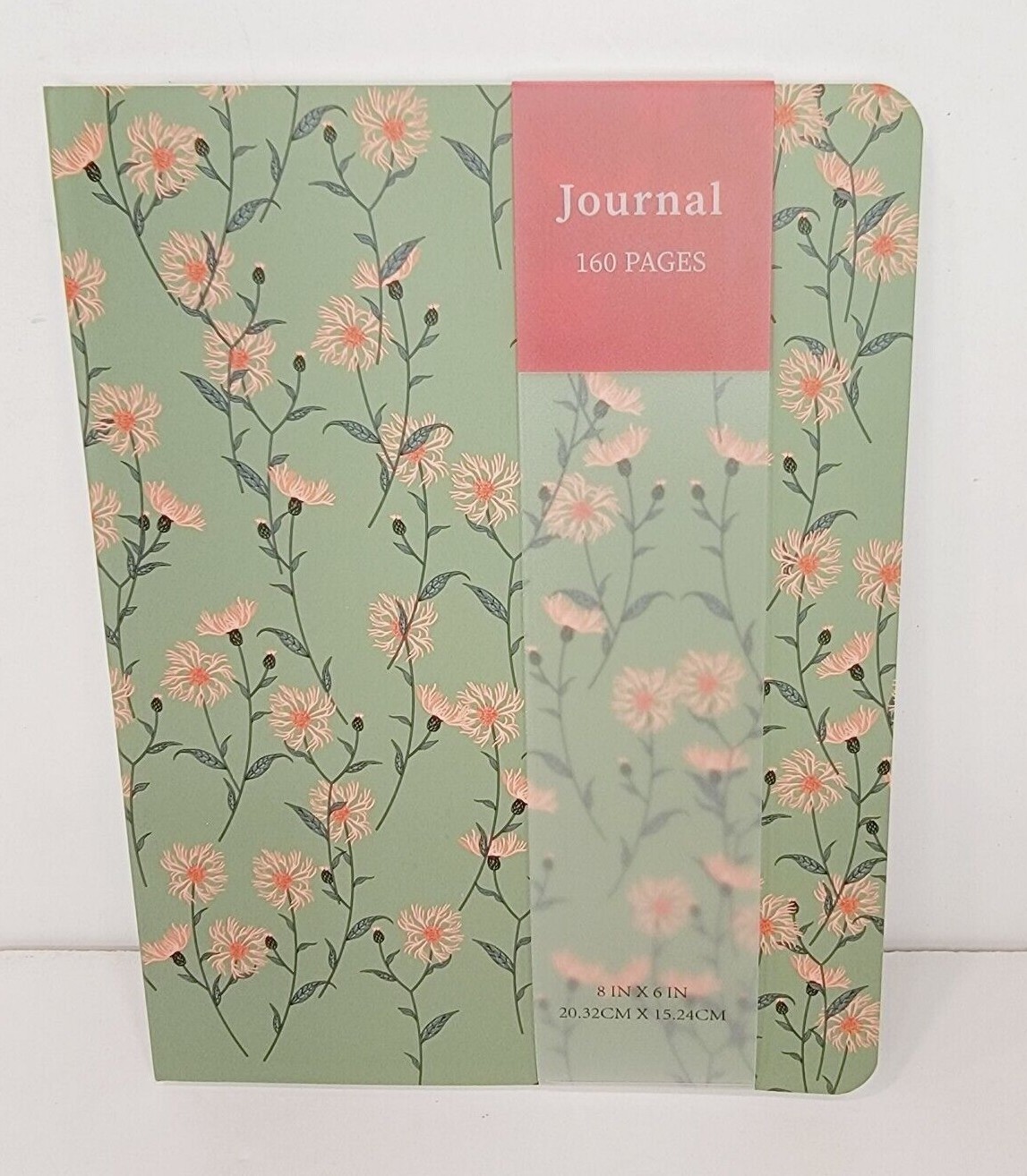 Journal Heavy Cover 160 Pages 8″ x 6” Lined Pages – Floral Cover